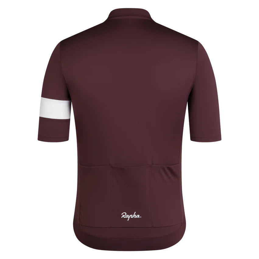 Rapha Core Jersey - Fudge/White Alyssum