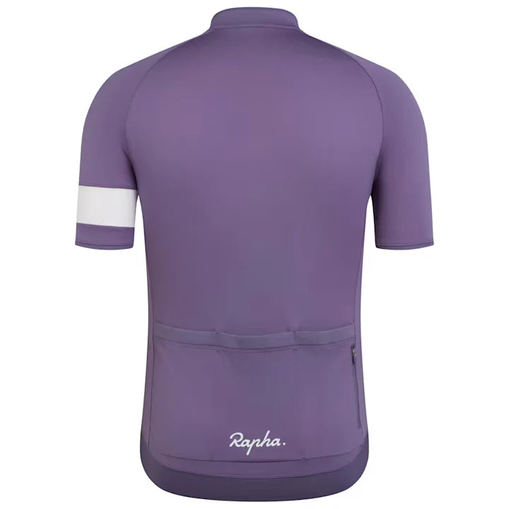 Rapha Men's Core Jersey - Dusted Lilac / White