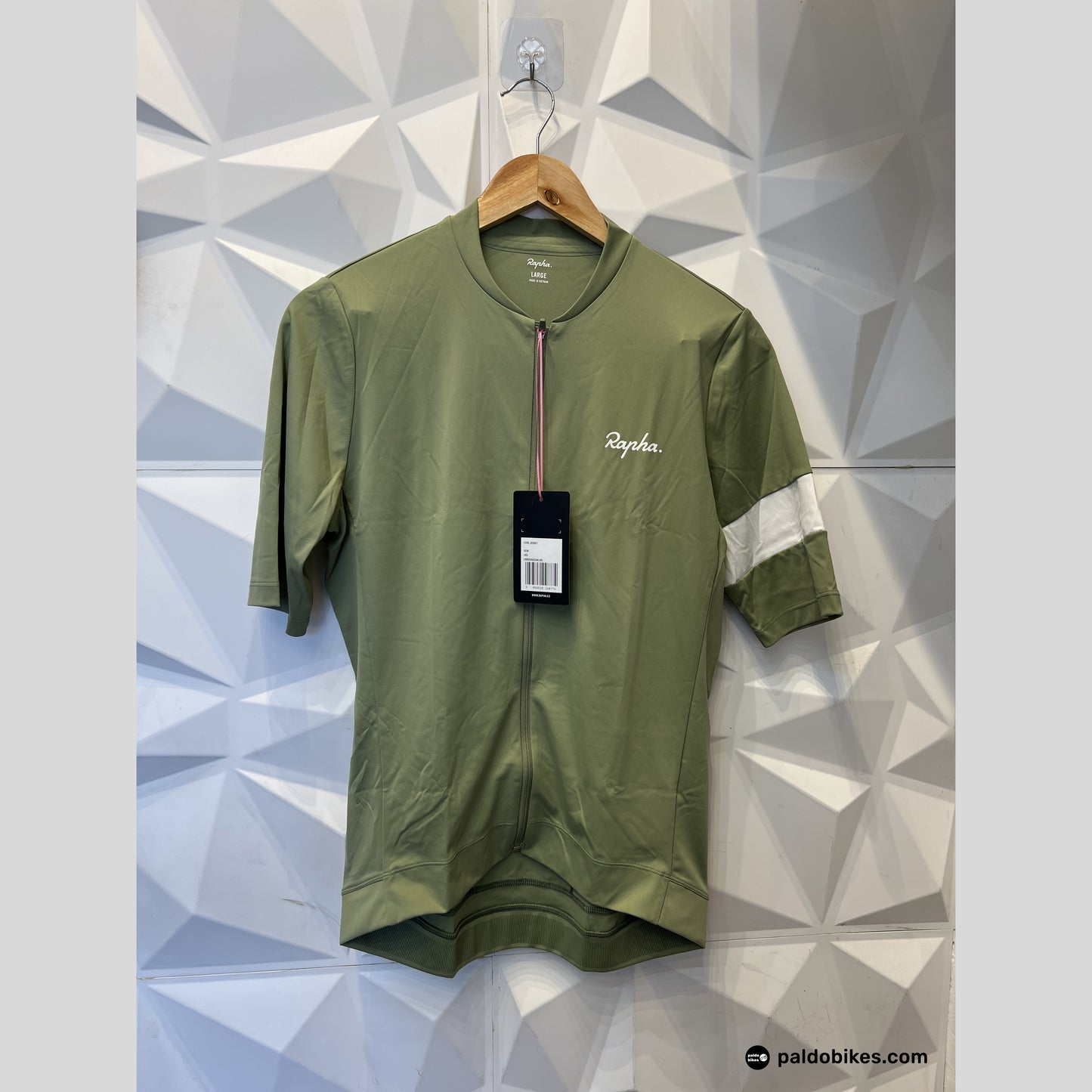 Rapha Men's Core Jersey - Olive Green / White
