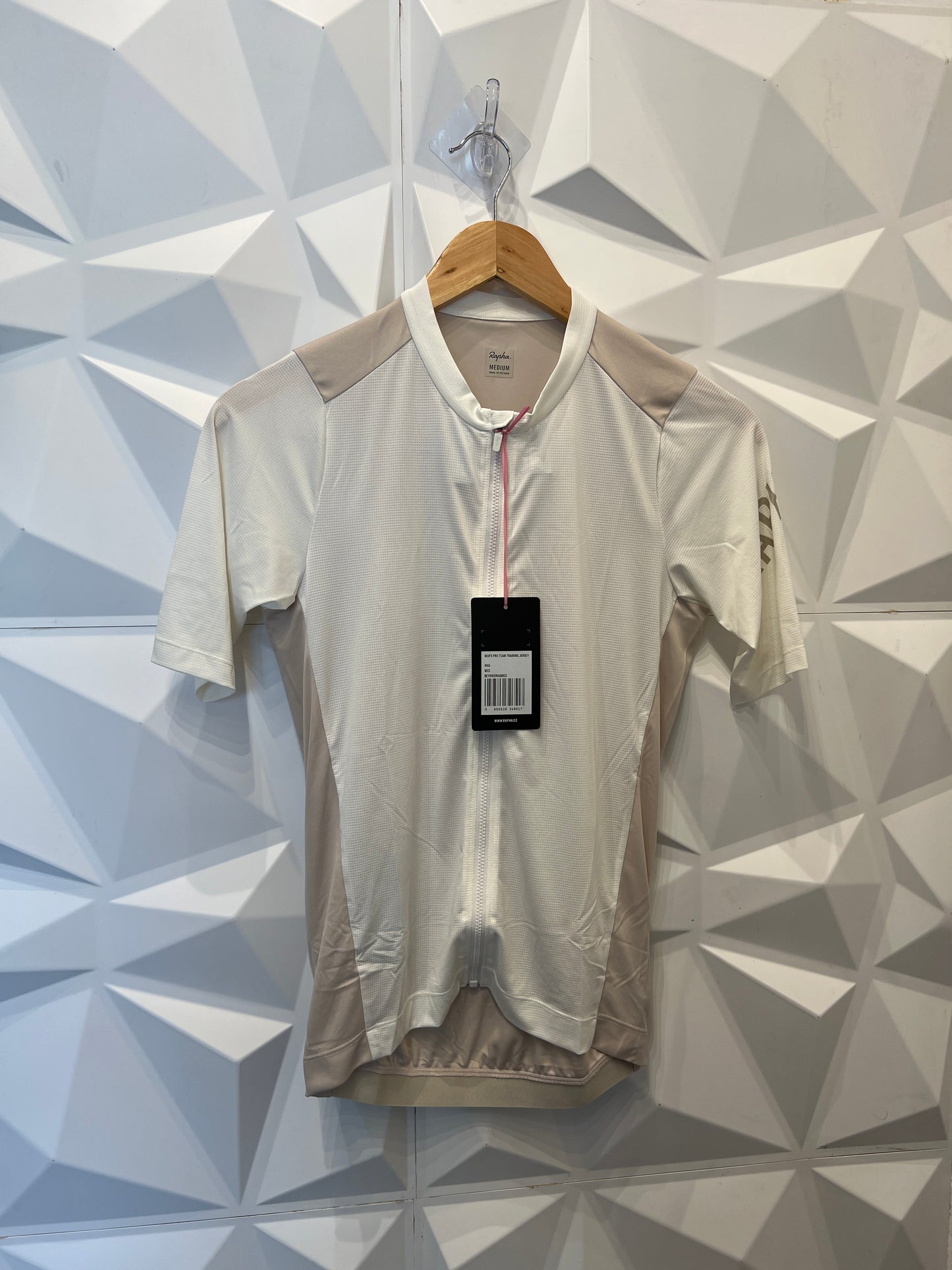 Rapha Men's Pro Team Training Jersey - White Alyssum / Silver Gray