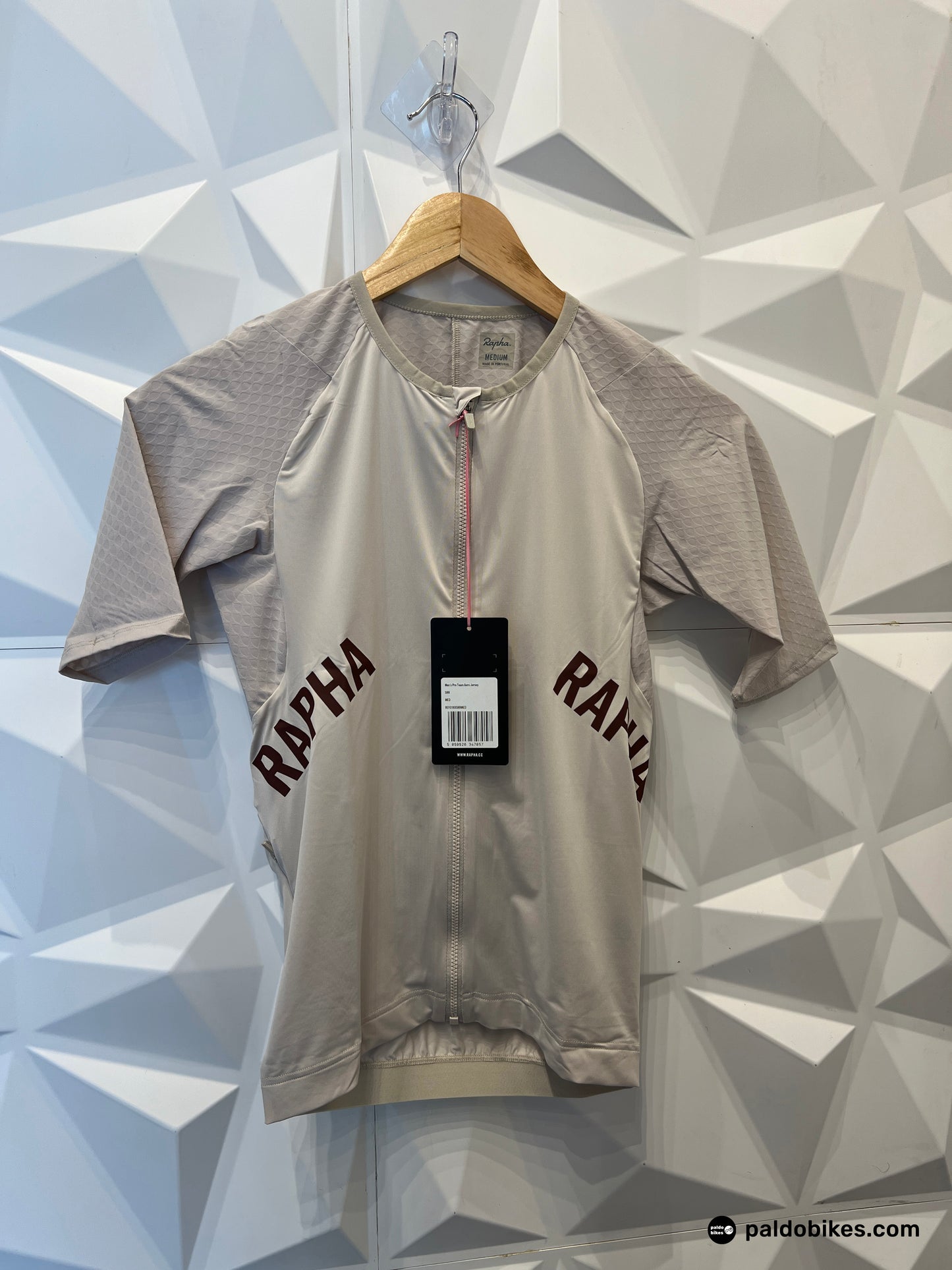Rapha Men's Pro Team Aero Jersey - Silver Gray / Rum Raisin