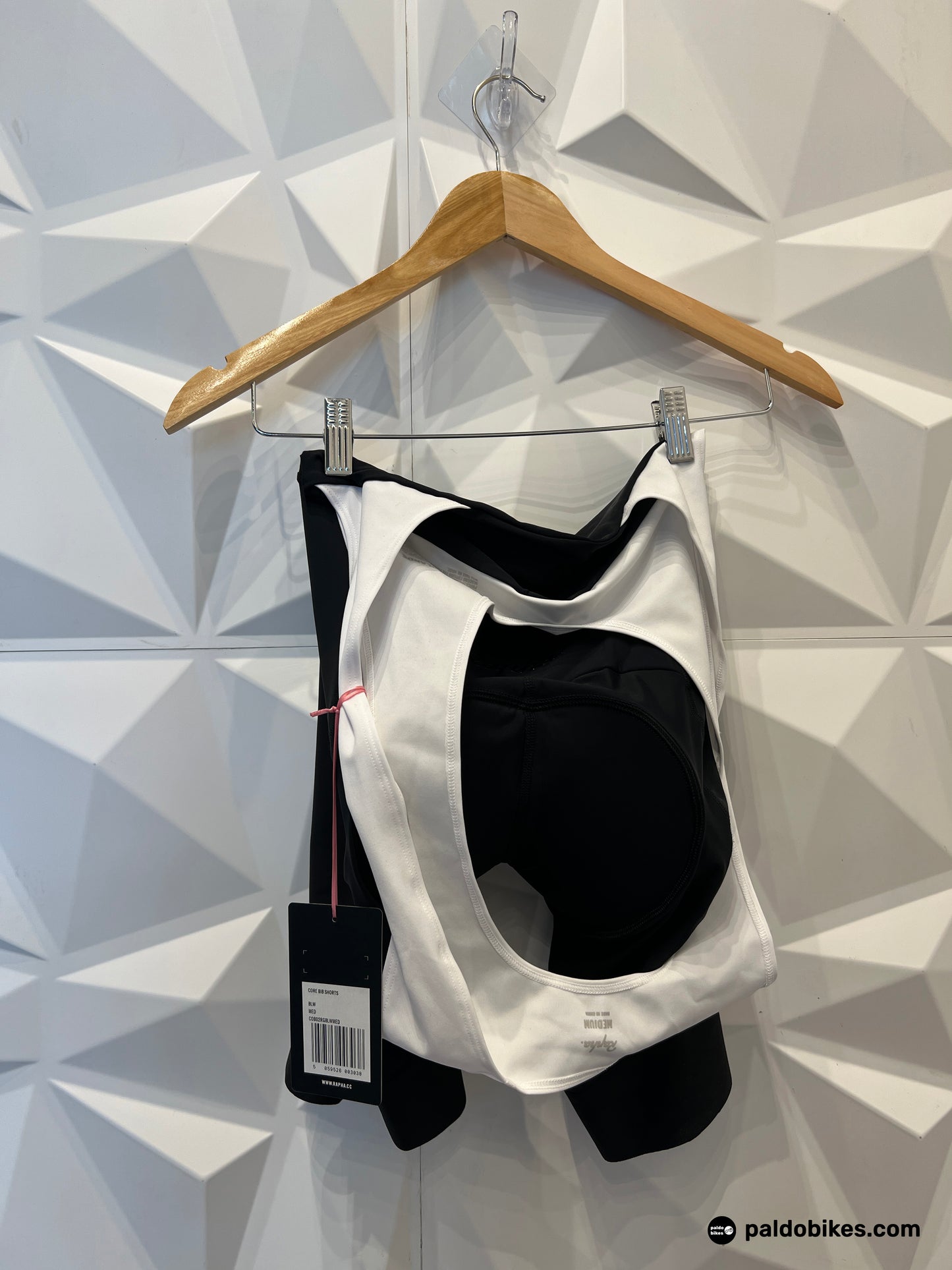 Rapha Men's Core Bib Shorts - Black / White