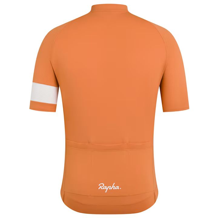Rapha Men's Core Lightweight Jersey - Dusted Orange / White