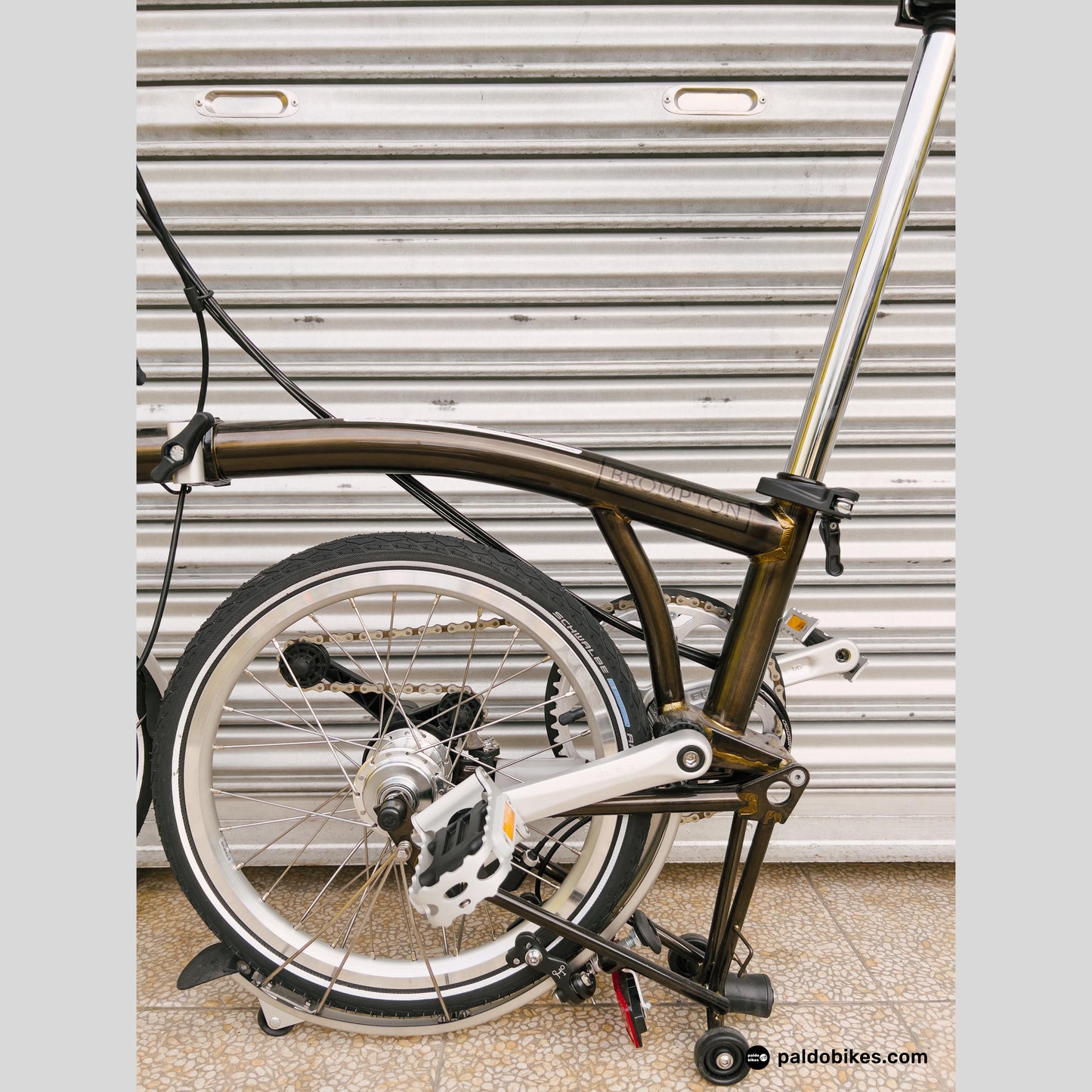 Brompton C Line Explore - Black Lacquer