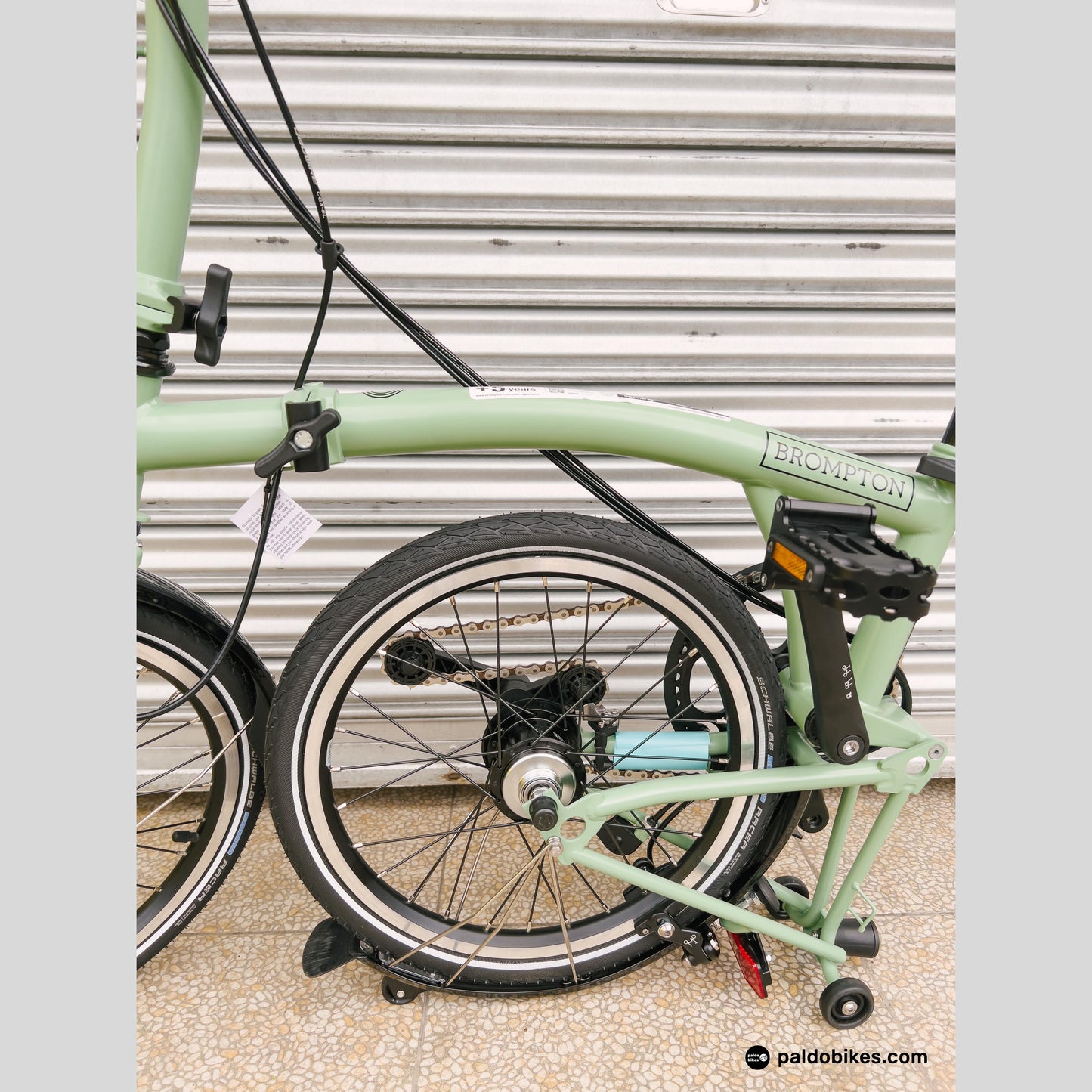 Brompton C Line Explore - Matcha Green