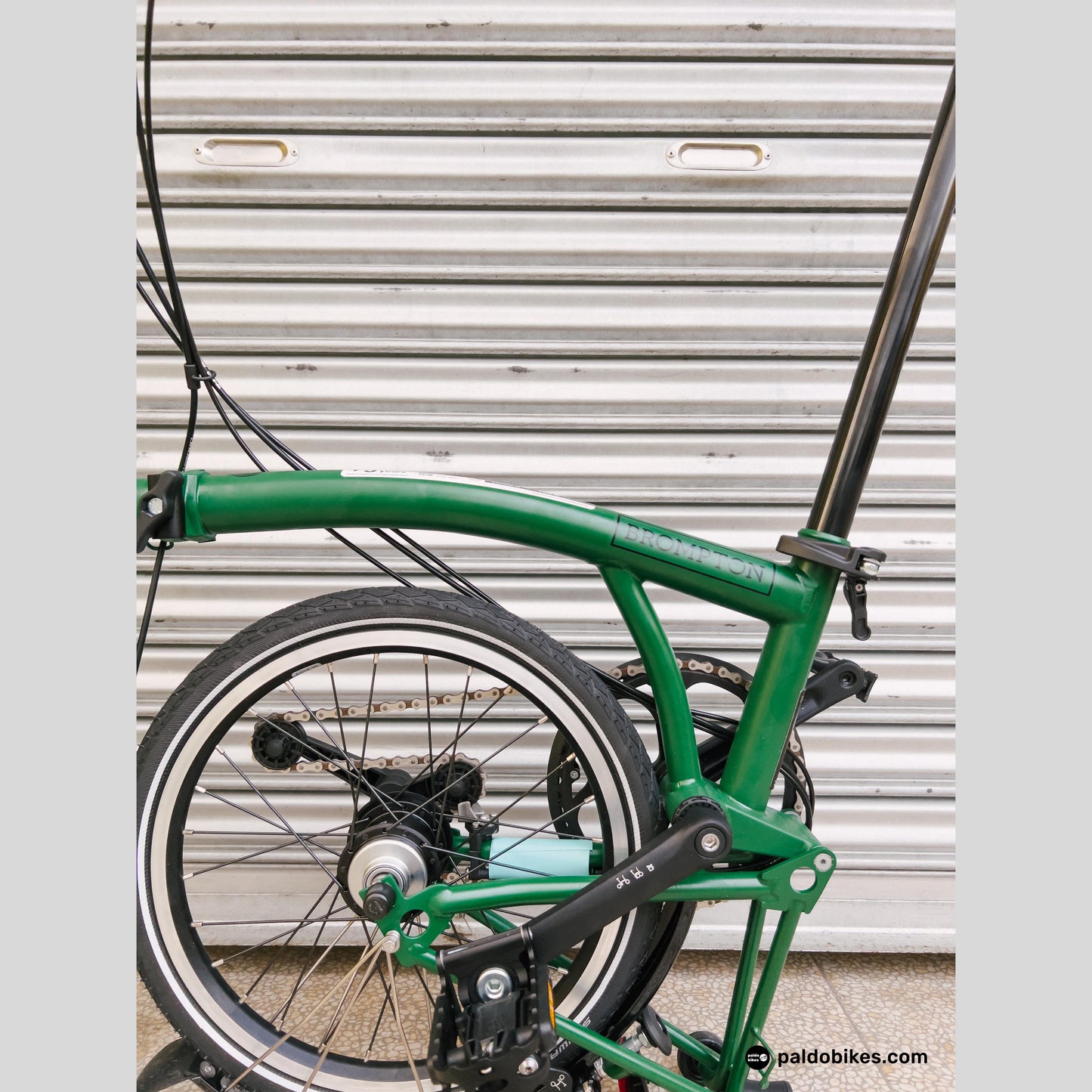 Brompton C Line Explore - Racing Green