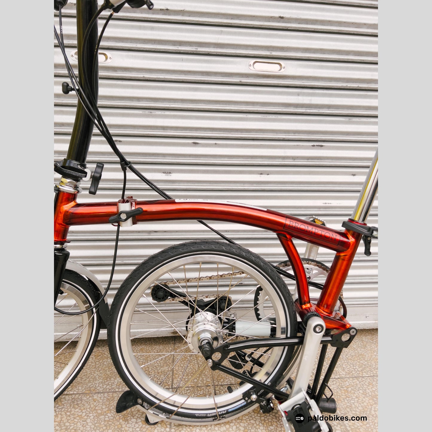Brompton C Line Explore - Flame Lacquer