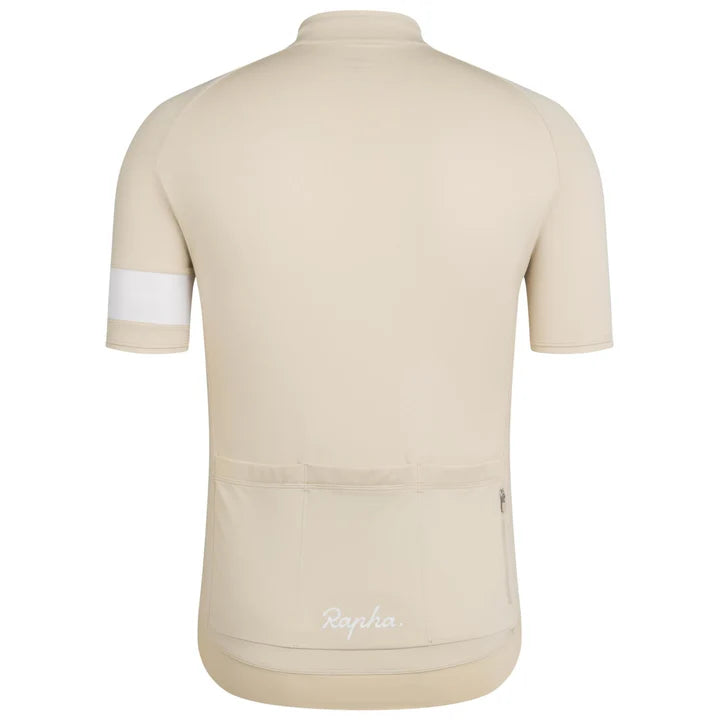Rapha Men's Core Jersey - Bone / White