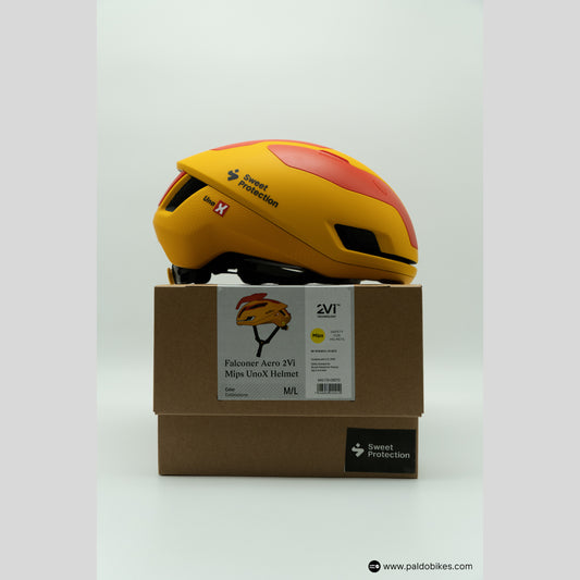 Sweet Protection Falconer Aero 2Vi Mips Helmet - Uno-X Mobility Team Edition