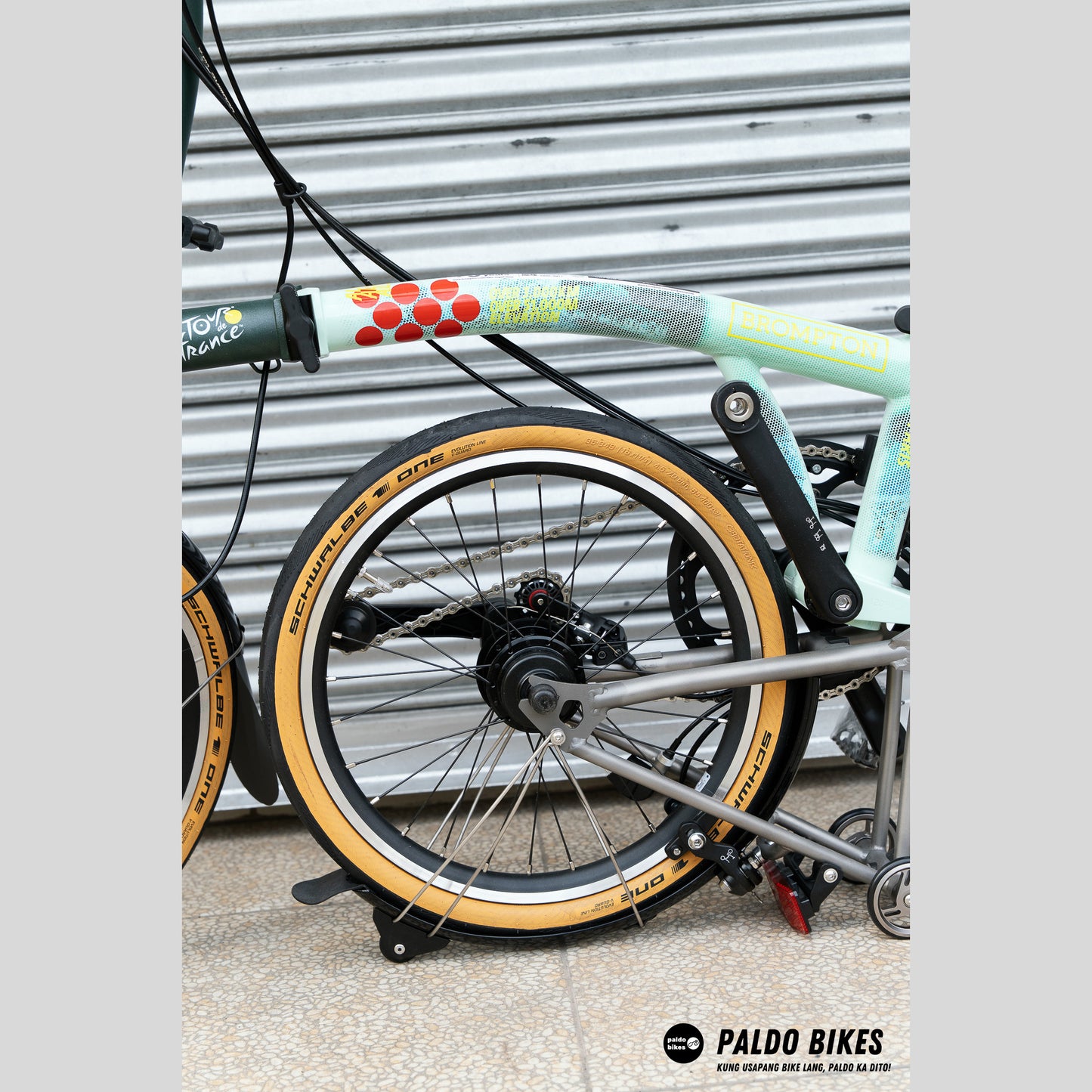 Brompton P Line x Tour De France - 12 speed