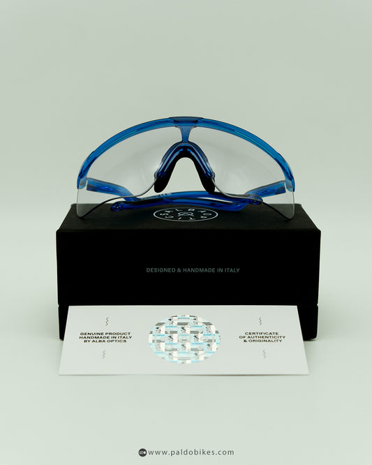 ALBA Optics Delta VZUM F-LENS CLS - Blue Glossy (Asian Fit)