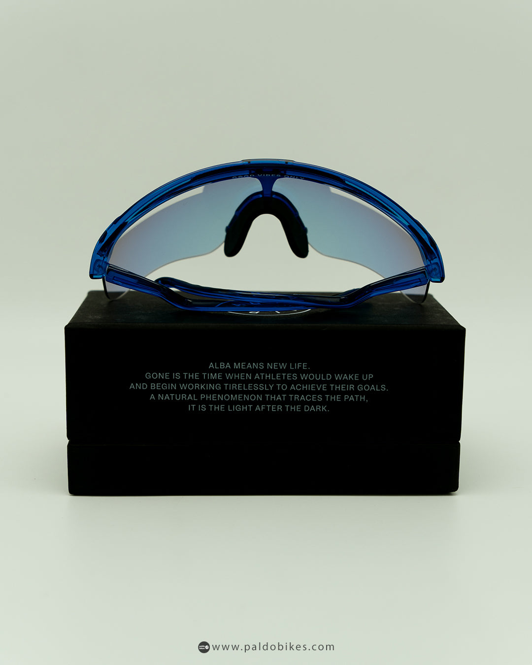 ALBA Optics Delta VZUM F-LENS FIR - Blue Glossy (Asian Fit)