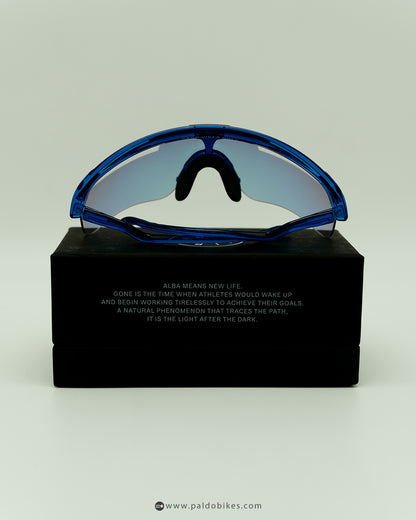 ALBA Optics Delta VZUM F-LENS FIR - Blue Glossy (Asian Fit)