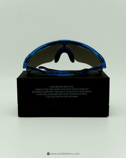 ALBA Optics Delta VZUM SUPER ALU - Blue Glossy (Asian Fit)