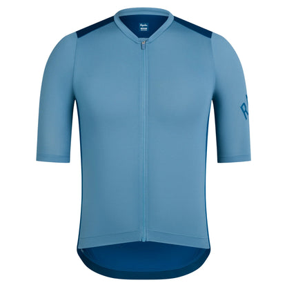 Rapha Men's Pro Team Training Jersey - Dusted Blue / Jewelled Blue