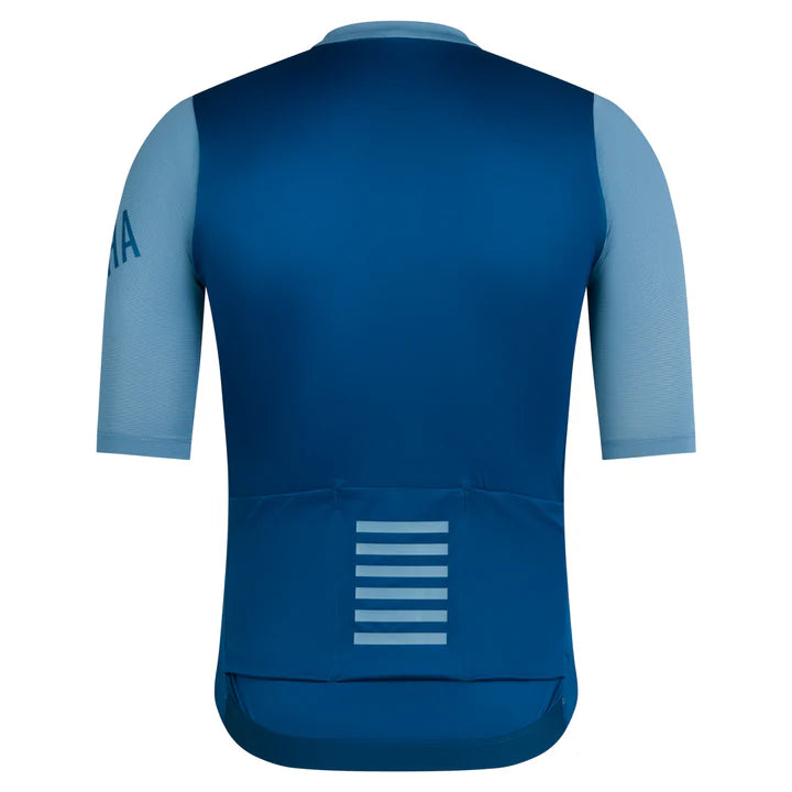 Rapha Men's Pro Team Training Jersey - Dusted Blue / Jewelled Blue