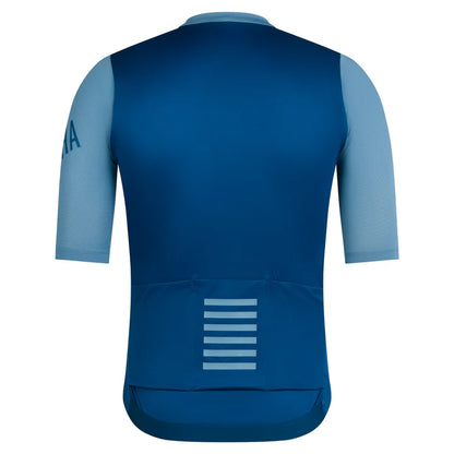 Rapha Men's Pro Team Training Jersey - Dusted Blue / Jewelled Blue