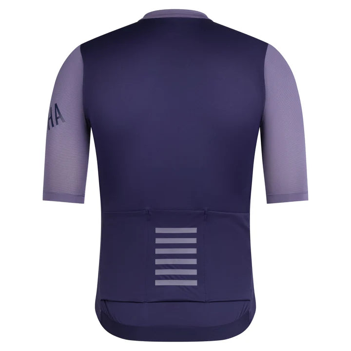 Rapha Men's Pro Team Training Jersey - Dusted Lilac / Navy Purple