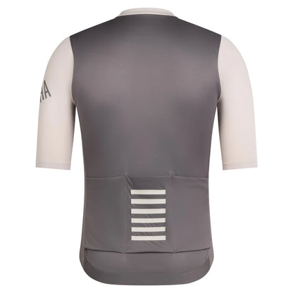 Rapha Men's Pro Team Training Jersey - Silver Gray / Rum Raisin