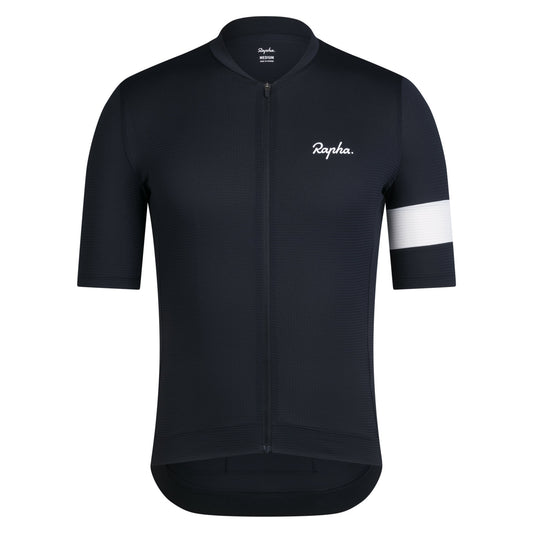 Rapha Men's Core Lightweight Jersey - Black / White