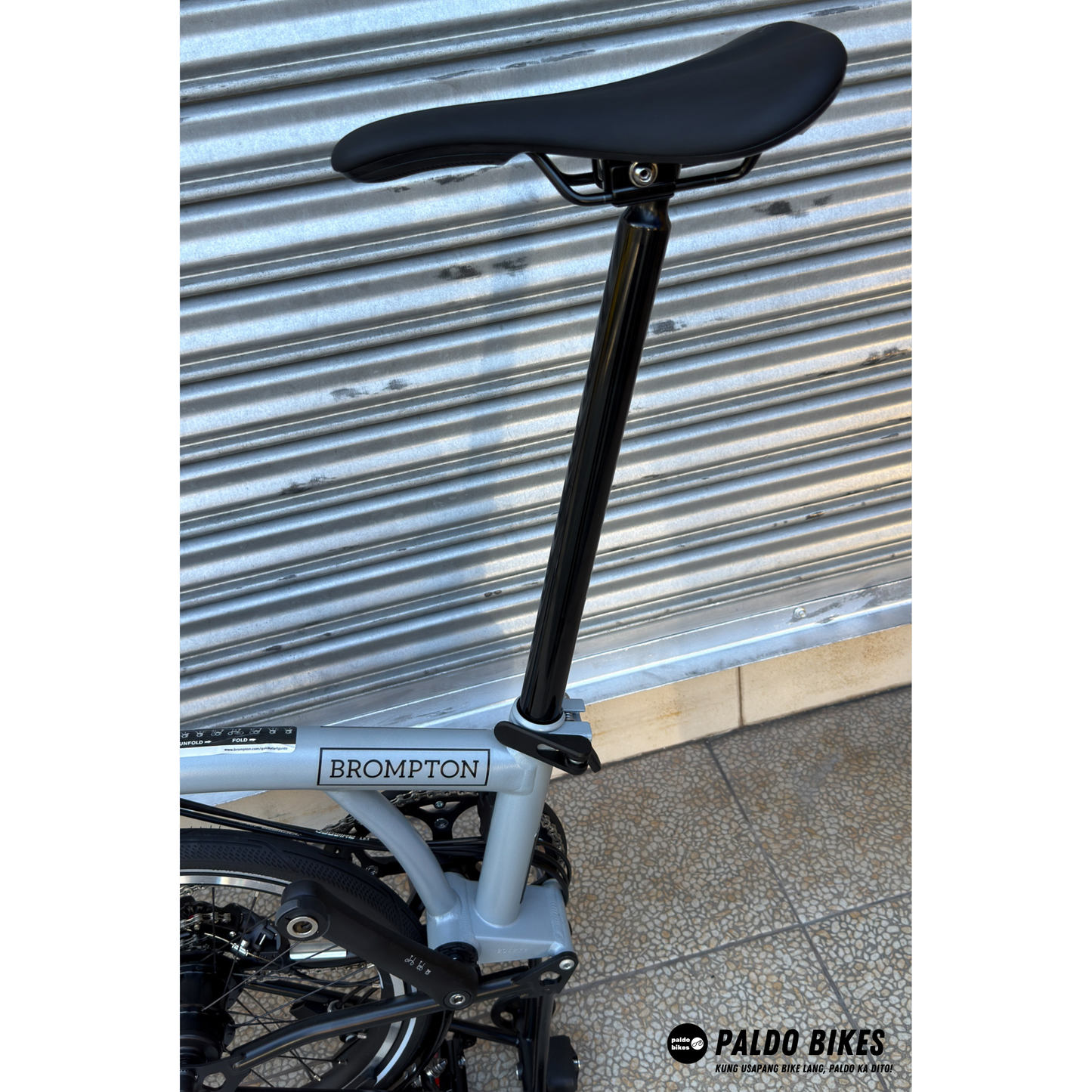 Brompton P Line - 12-speed Lunar Ice