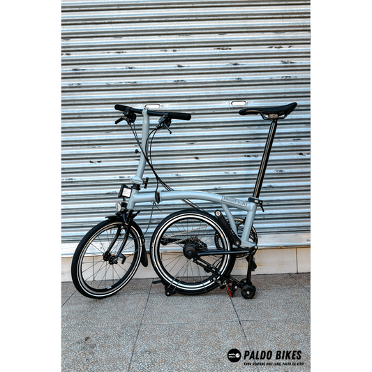 Brompton P Line - 12-speed Lunar Ice