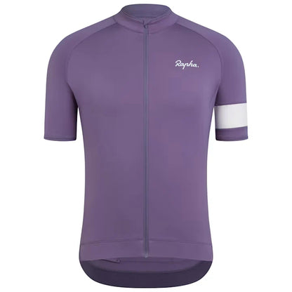 Rapha Men's Core Jersey - Dusted Lilac / White