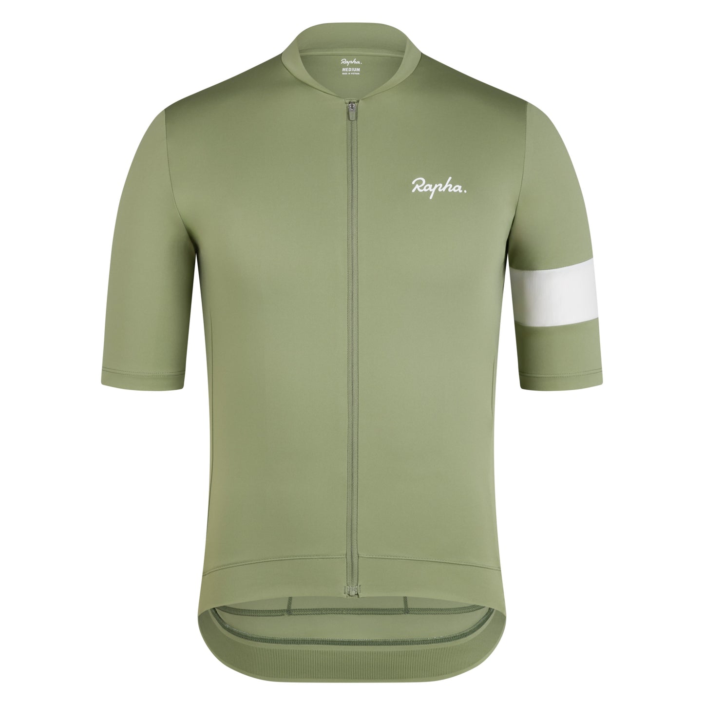 Rapha Men's Core Jersey - Olive Green / White