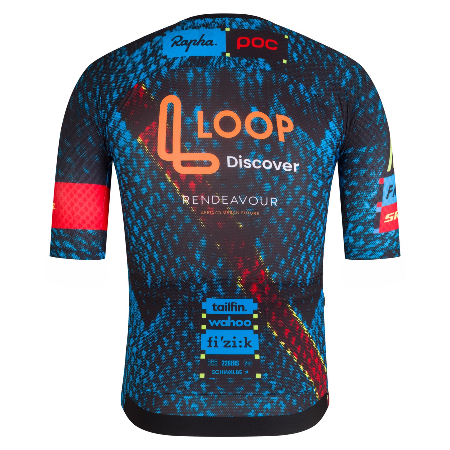 Rapha Men's Pro Team Aero Jersey - Amani Black Mamba