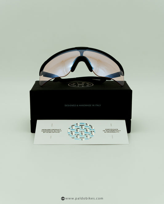 ALBA Optics Delta VZUM F-LENS FLM - Blue Glossy (Asian Fit)