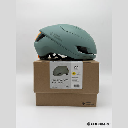 Sweet Protection Falconer Aero 2Vi Mips Helmet - Willow Green