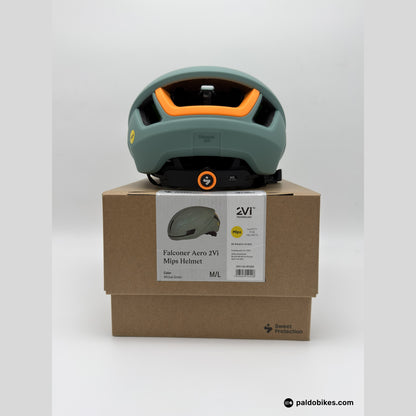 Sweet Protection Falconer Aero 2Vi Mips Helmet - Willow Green