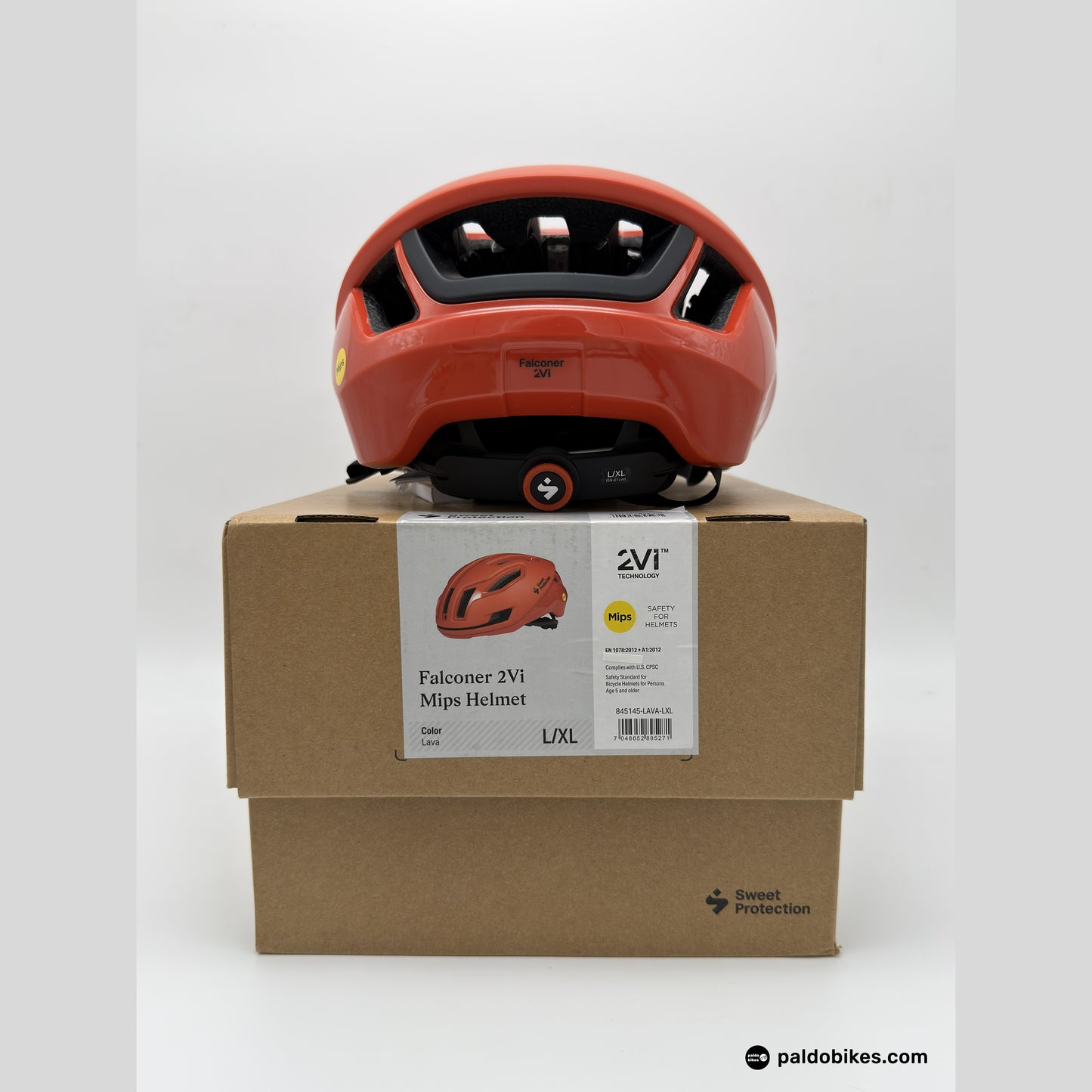Sweet Protection Falconer 2Vi Mips Helmet - Lava