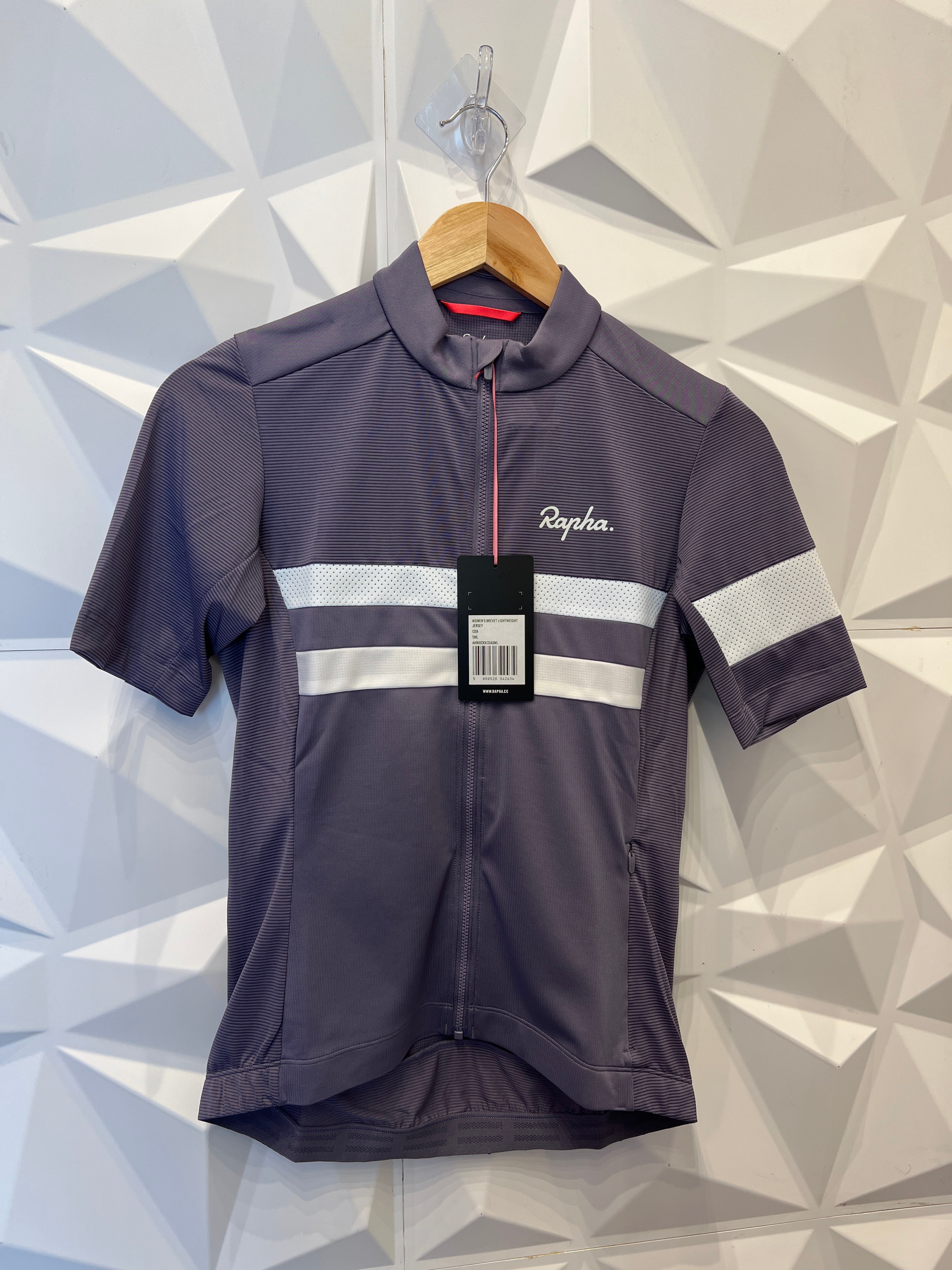 Rapha Women s Brevet Lightweight Jersey Dusted Lilac White