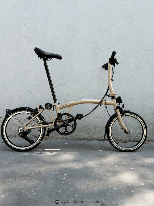 Brompton C Line 12 Speed - Dune Sand