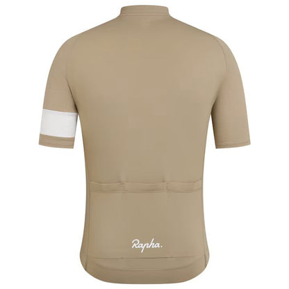 Rapha Men's Core Lightweight Jersey - Tan / White