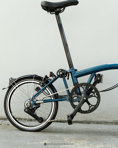 Brompton C Line 12 Speed - Ocean Blue