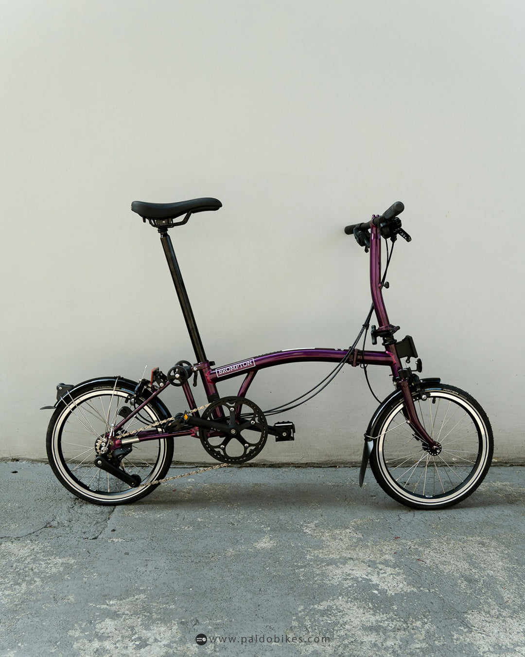 Brompton C Line 12 Speed - Amethyst Lacquer