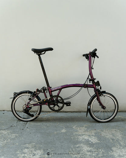 Brompton C Line 12 Speed - Amethyst Lacquer
