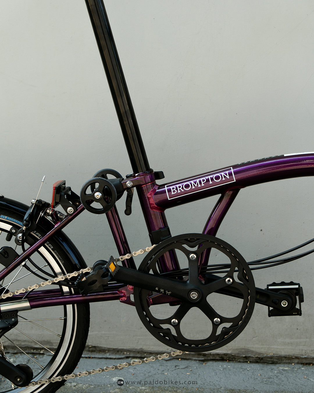 Brompton C Line 12 Speed - Amethyst Lacquer