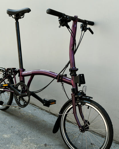 Brompton C Line 12 Speed - Amethyst Lacquer