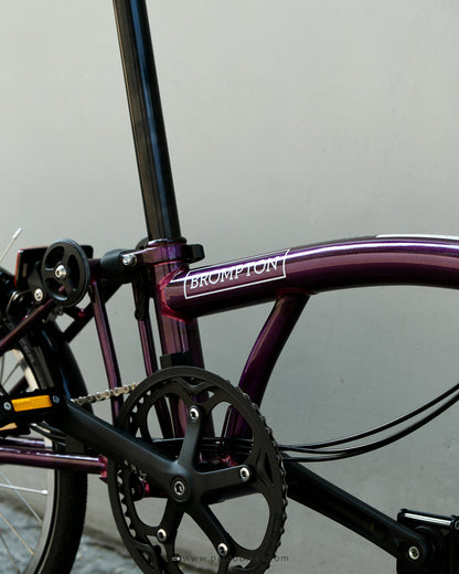 Brompton C Line 12 Speed - Amethyst Lacquer