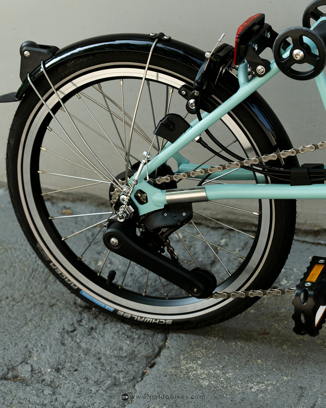 Brompton C Line 12 Speed - Turkish Green