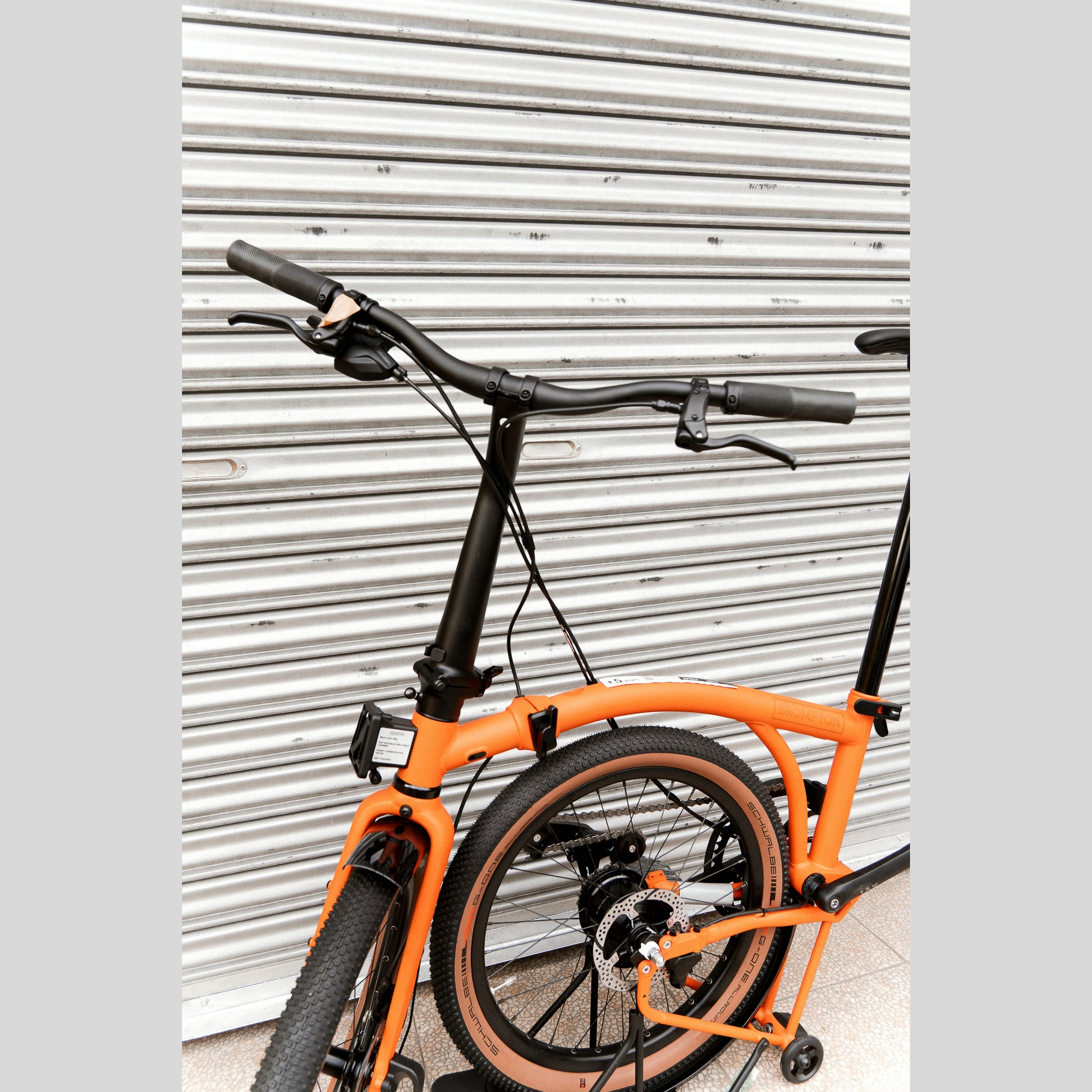 Brompton G Line Adventure Orange folding bike 20-inch wheels Philippines