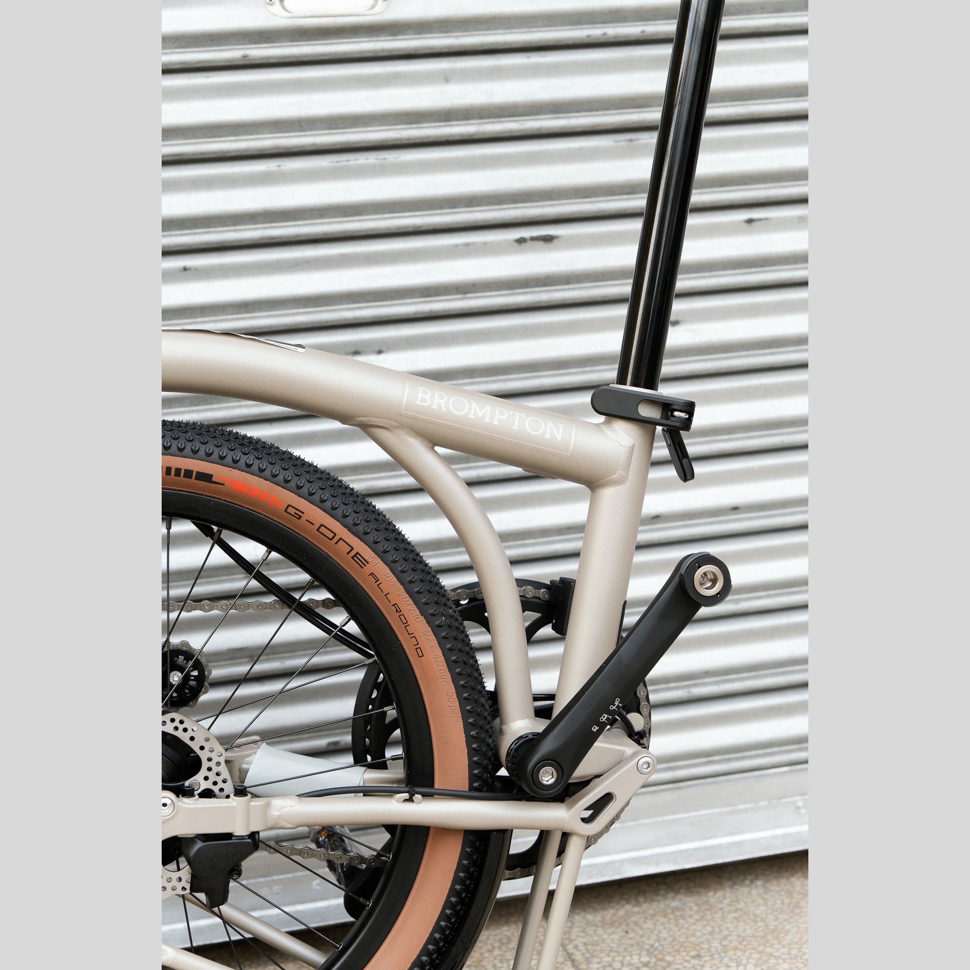 Brompton G Line Traildust White folding bike 20-inch wheels Philippines