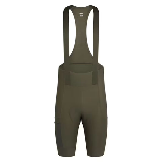 Rapha Men's Brevet Element Cargo Bib Shorts - Dark Green / Green