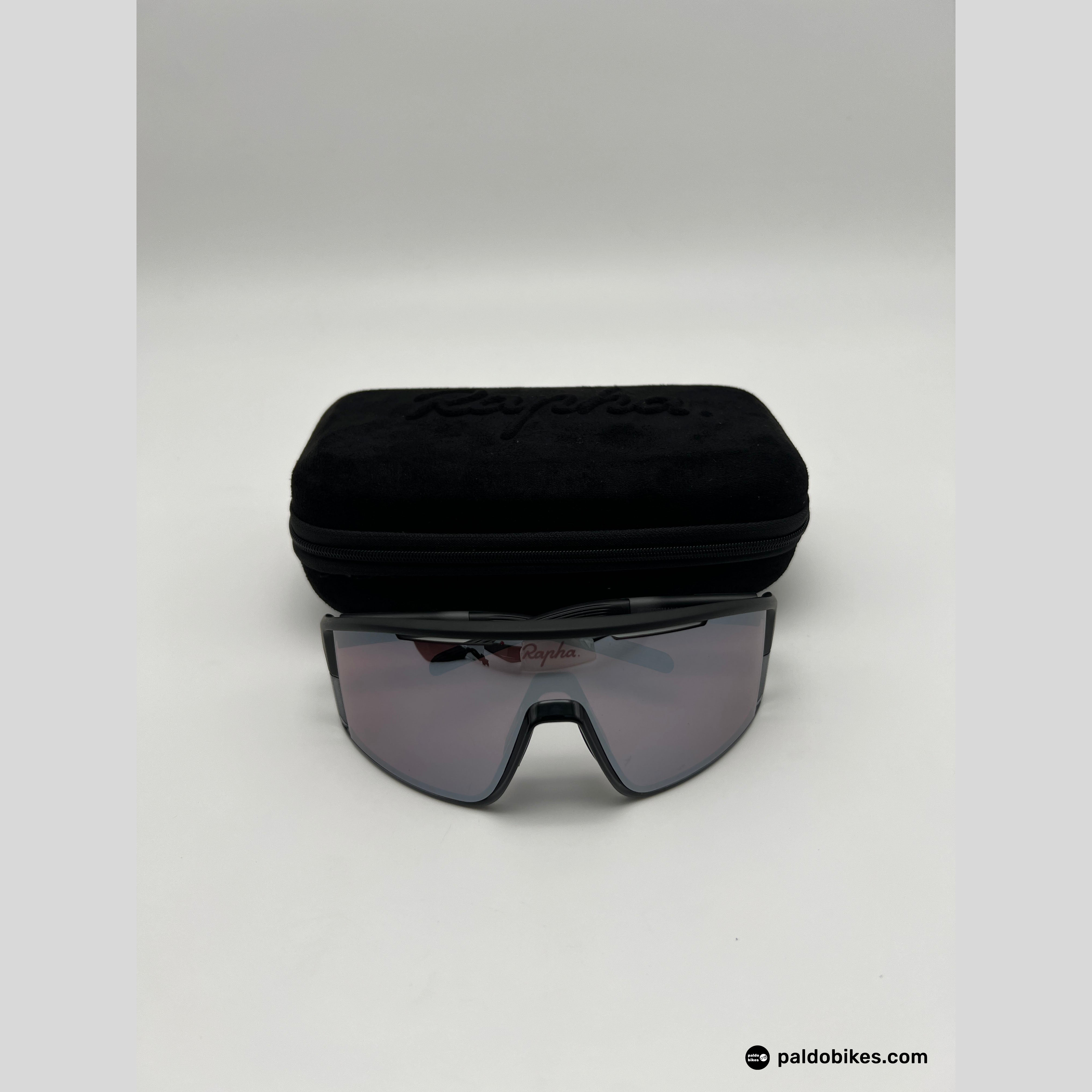 Rapha Pro Team Full Frame Glasses - Black / Black Mirror