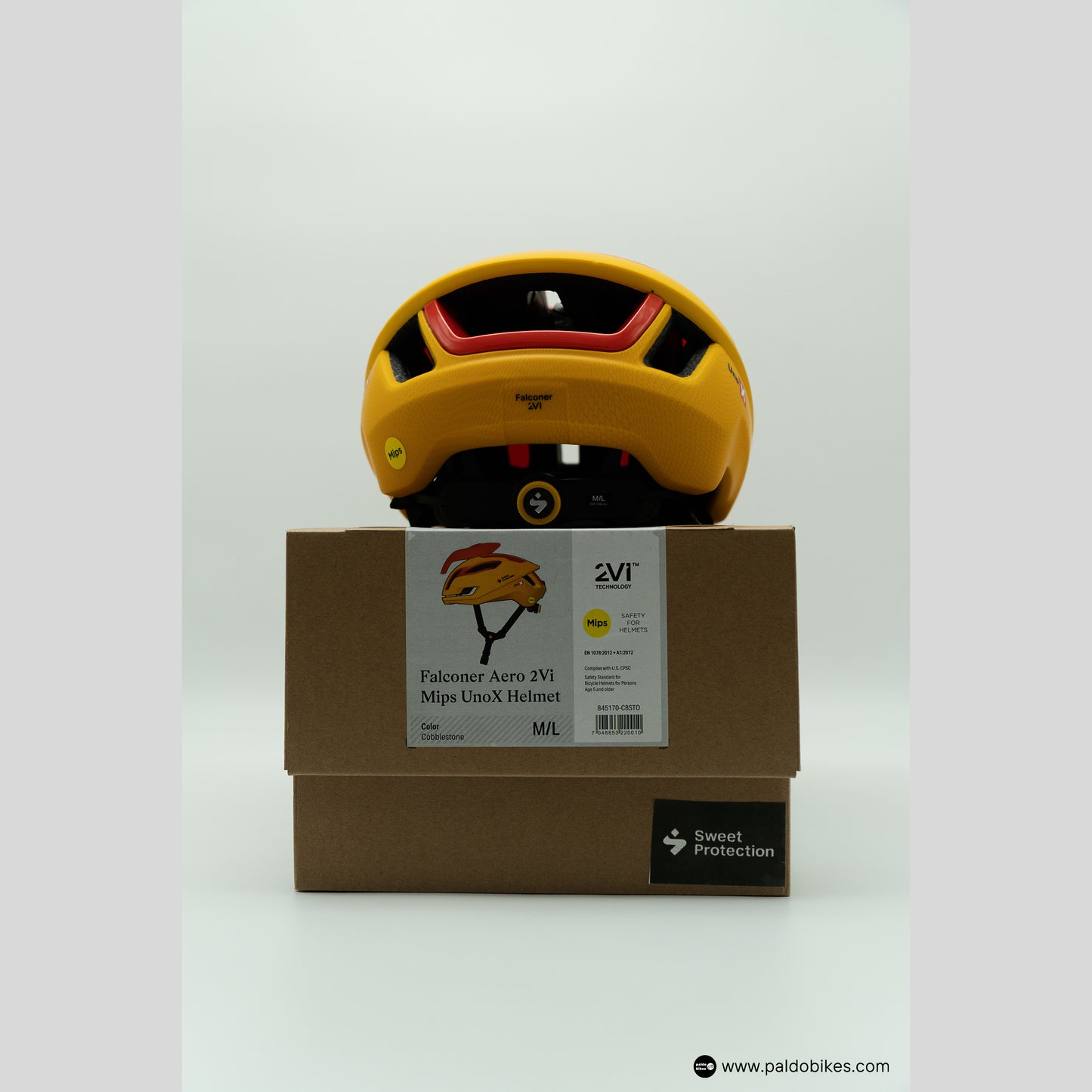 Sweet Protection Falconer Aero 2Vi Mips Helmet - Uno-X Mobility Team Edition